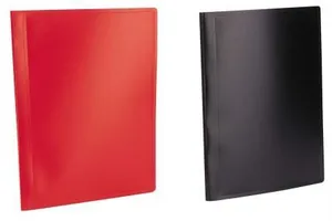 Katalogbuch Standard, schwarz, 40 Hüllen, A4, VIQUEL